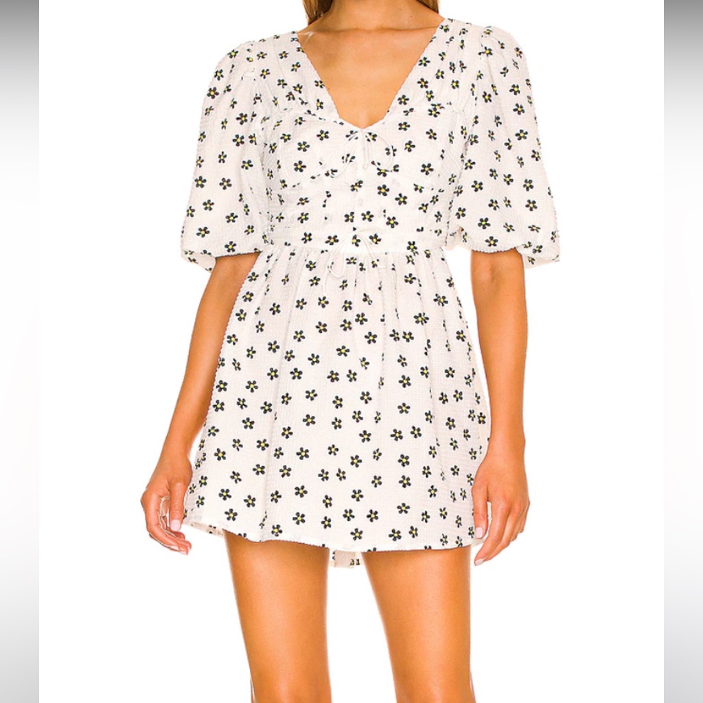 For Love And Lemons Connie Mini Dress Nwt Size Xs